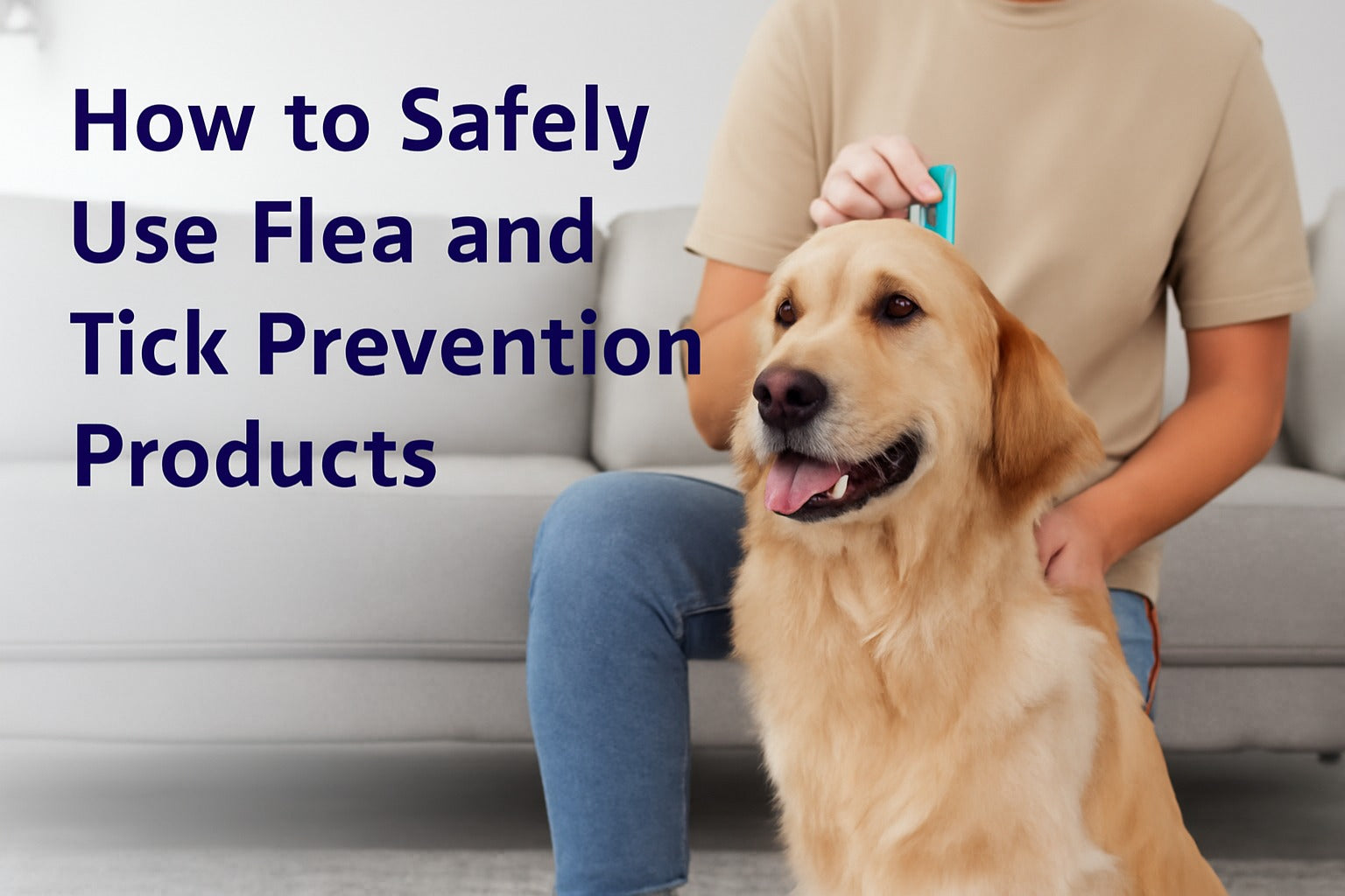 How to Safely Use Flea and Tick Prevention Products for Your Pet