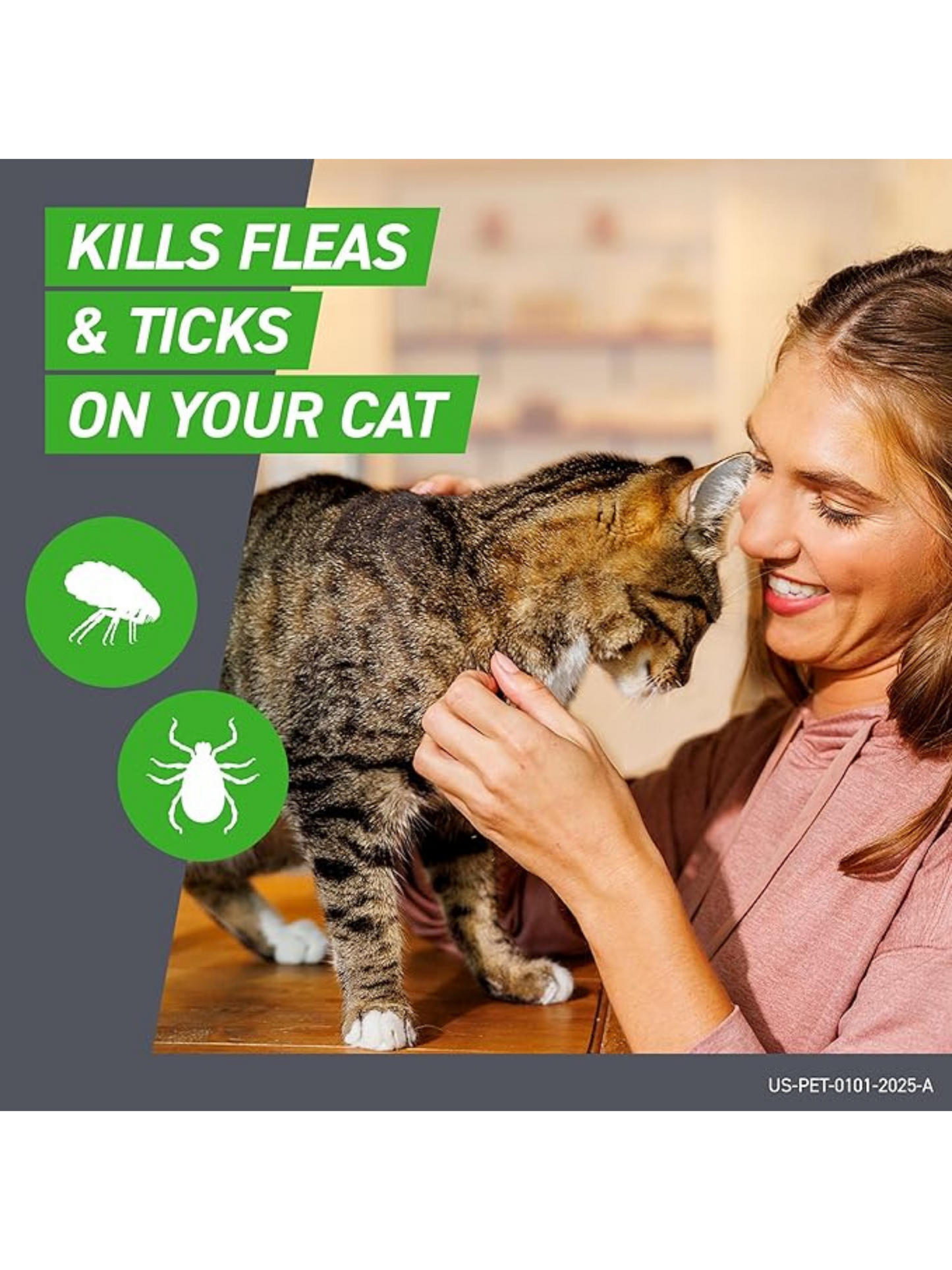 Frontline Plus for Cats (Over 1.5 lbs) – Flea & Tick Treatment | 3-Month Supply